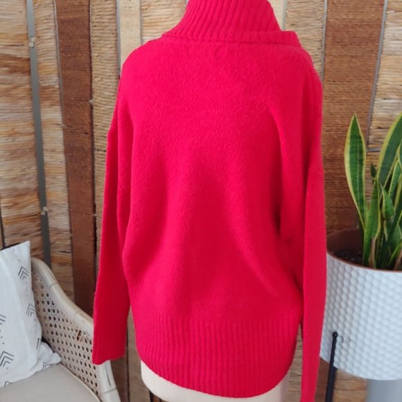 ♥️SOLD♥️Rachel Zoe Oversized Turtleneck Sweater - Picture 7 of 8